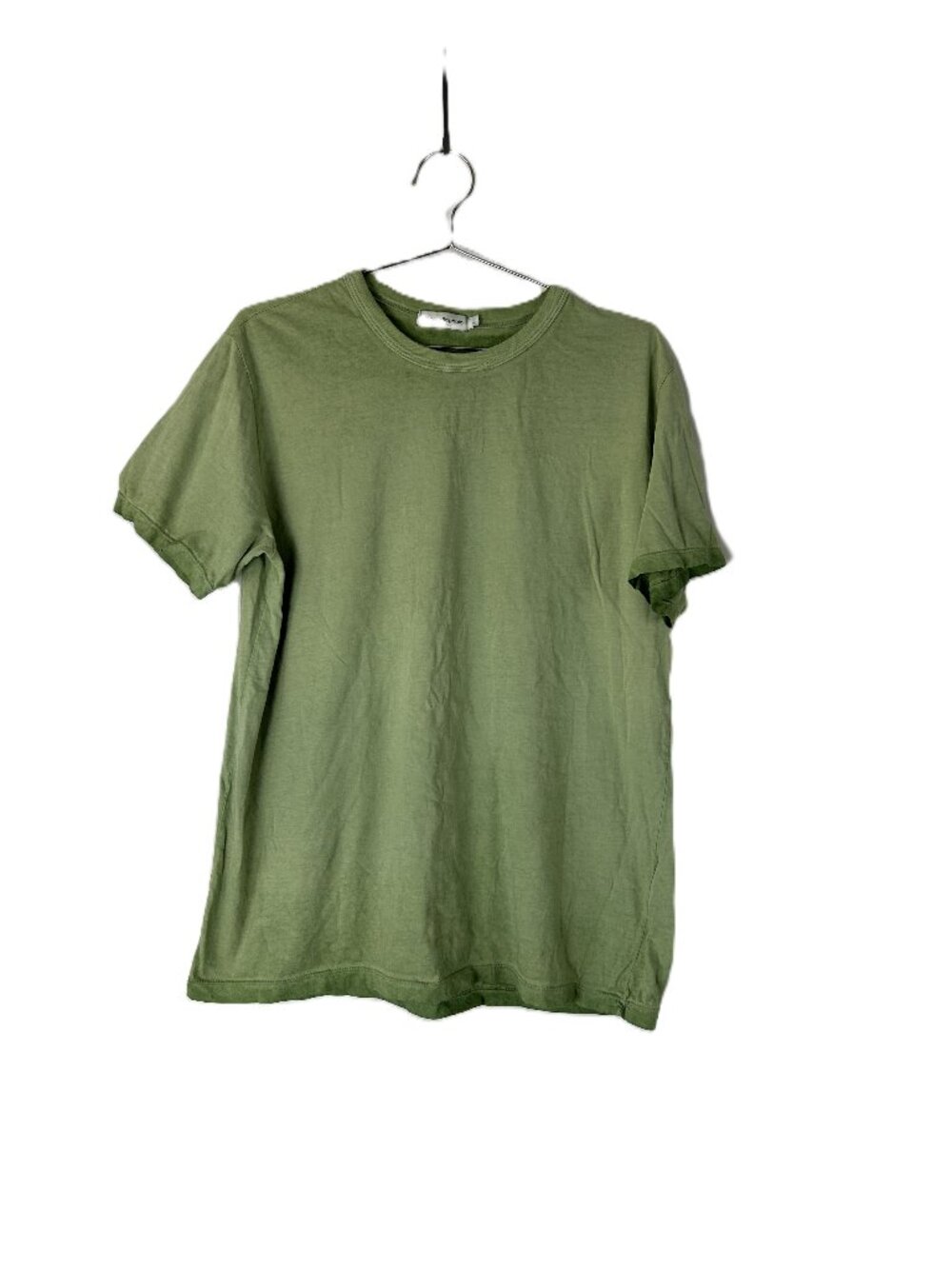 Rocca Di Bagnolo T Shirt Green Cotton Mineral Washed Made In Italy L